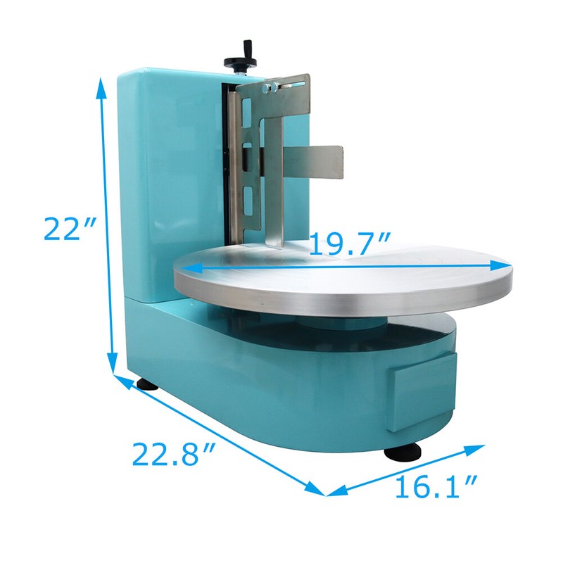 Open Box! 4"-16" Cake Cream Spreader Coating Smearing Machine Variable Speed gallery