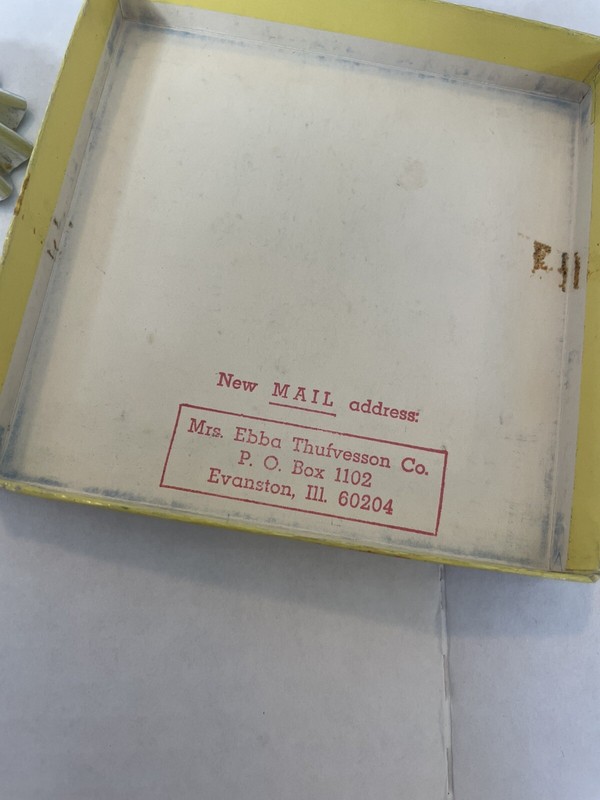 Old Swedish Ebba's Forms & Recipes 17 Mini Holiday Baking Molds Vintage gallery