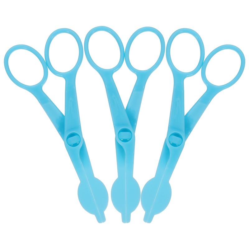 3 pcs flower lifters for decorating cakes, 12.9 x 5.5 cm, blue