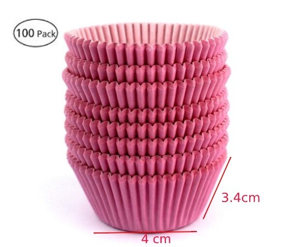 New Cupcake Liners Paper Wrappers 100Pcs Muffin Cases Baking Cups Fast shipping gallery