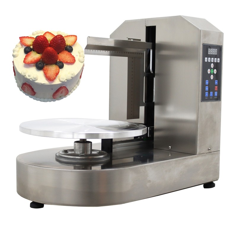 Open Box Fully Automatic Cake Cream Coating Spreading Machine 4-12 inch