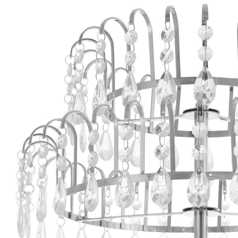 Elegant 5-Tier Flower Stand for Weddings and Home Decor gallery