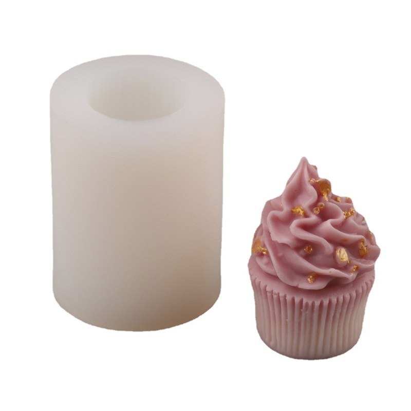 Ice Cream Mold Best Gift forFamily,Friend DIY Aromatherapy Making Mold White Kit