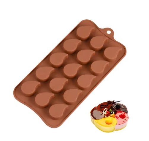 + SILICONE MOLD CHOCOLATE CHOCOLATES CANDIES SWEET PASTRIES MOLDS gallery