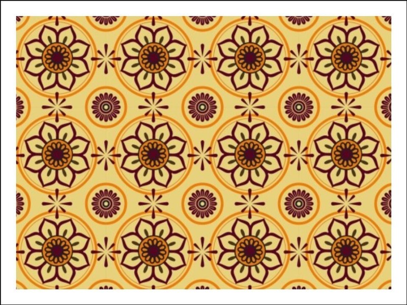 Floral Cake Wraps Edible Icing Gold Flower Pattern Cake Decorations (3 Design) gallery