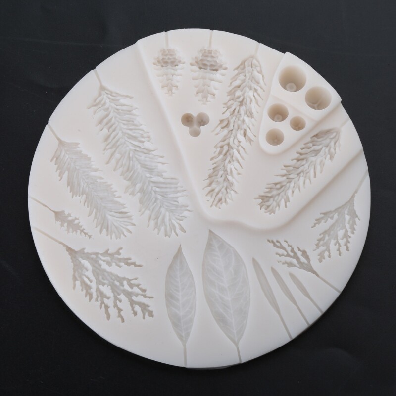 Cakes Decorating Mould Foliage Chocolate Baking Tool Kitchenware For Cake-Decor gallery