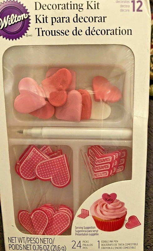 Bow and Arrow LOVE Cupcake Decorating Kit from Wilton 0290~NEW in Box gallery