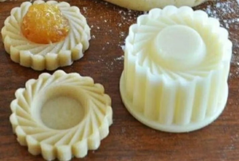 Star Shaped Pineapple Jam Tart Biscuit Press Kit Free Shiping gallery