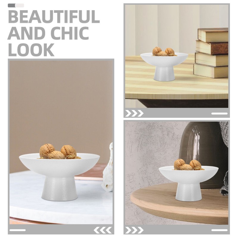 Ceramic Serving Dish Decorative Bowl Dessert Display Stand Holder for Kitchen gallery