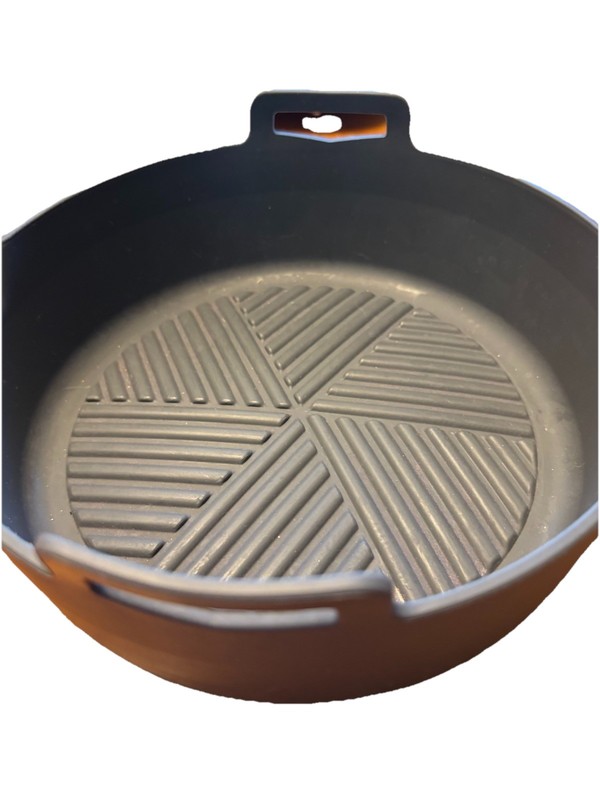 Multifunctional Air Fryer Silicone Pot Reusable Oven Accessories Baking Tray CW