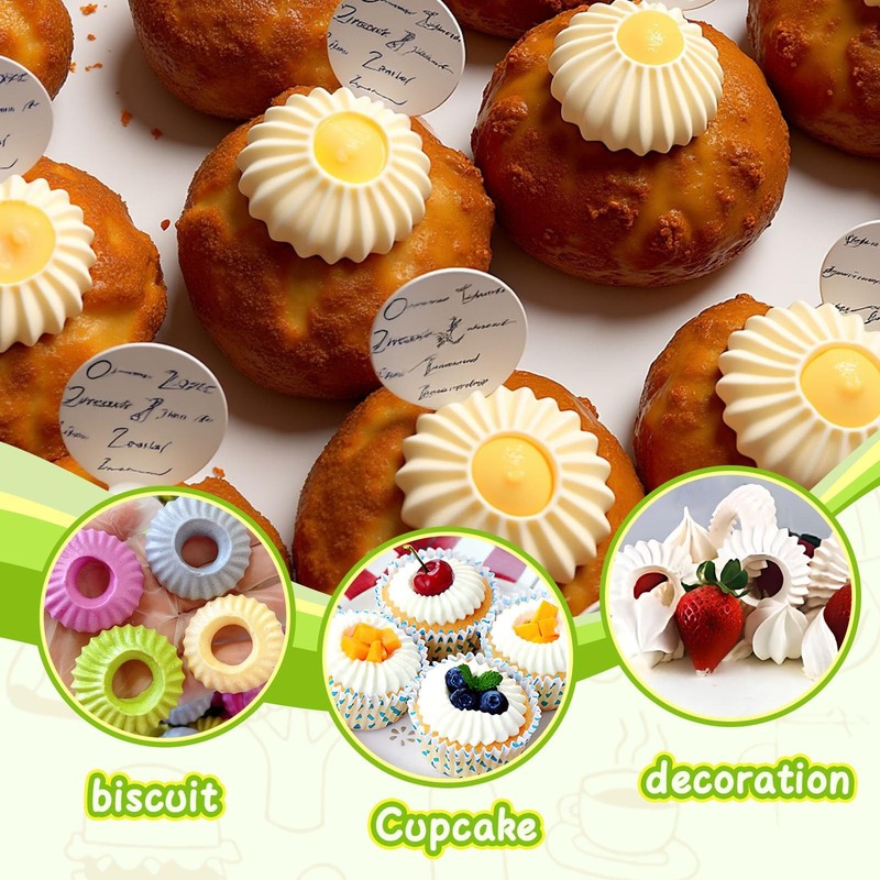 Sultan Tube Piping Tips Set 795S 796S Stainless Steel Cake Decorating Icing gallery