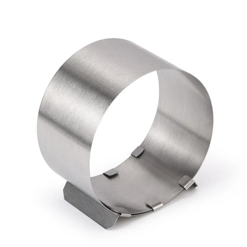 Adjustable round Cake Ring Mold Retractable Mousse Cake Ring Stainless Steel Cir gallery