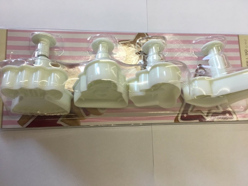 ejection molds cm5 set 4 shoe bag etc cake design sugar pastry gallery