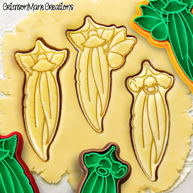 Australian Gumleaf Cookie Cutter Set Eucalypt Biscuit Baking Supply Fondant Tool