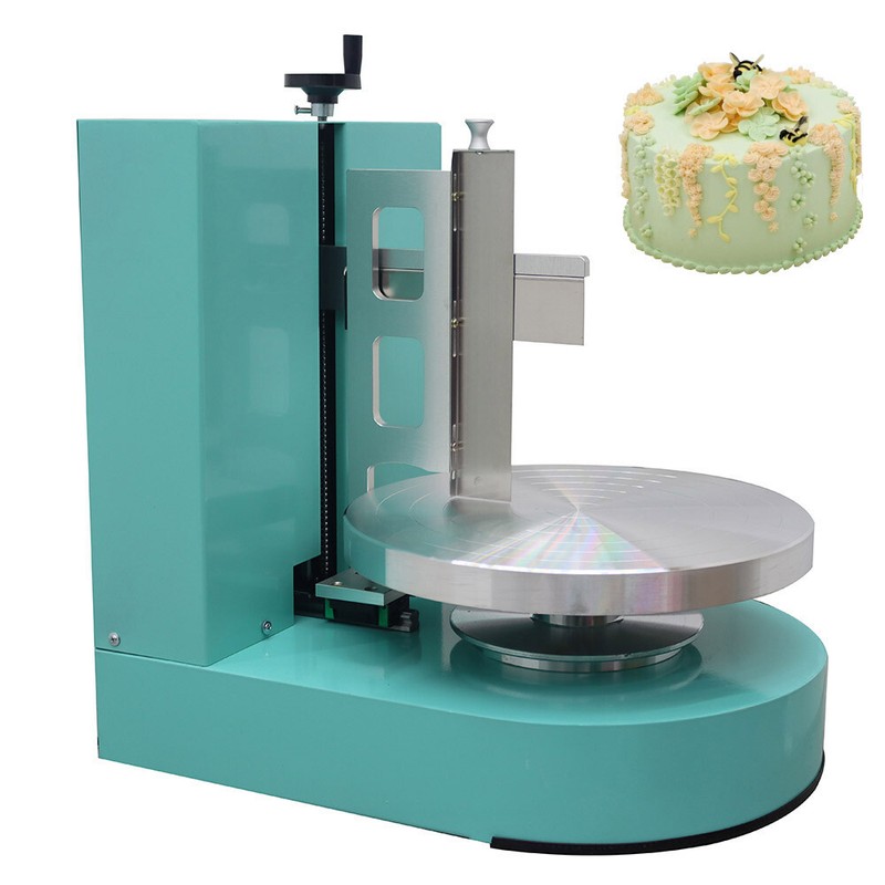 Automatic Green Cake Cream Spreading Coating Smearing Machine Catering Baking