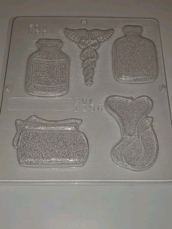 New Doctor Nurse Medical Assortment Chocolate Candy Jello Soap Pop Mold CML 1256 gallery