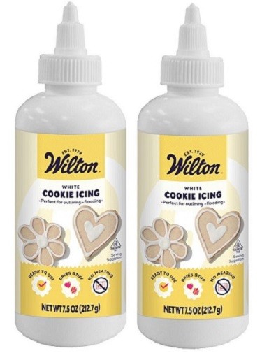 Wilton Ready To Use Cookie Icing White 2 Pack