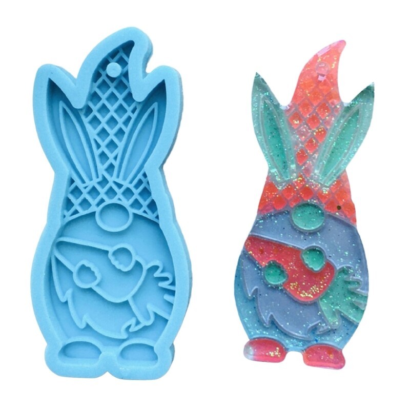 3-Piece Silicone Candy Molds Easter Rabbit Shape Perfect Gifts for Baking Lovers gallery