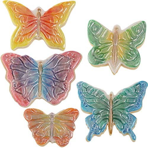 Butterflies Cookie Cutter Texture Set
