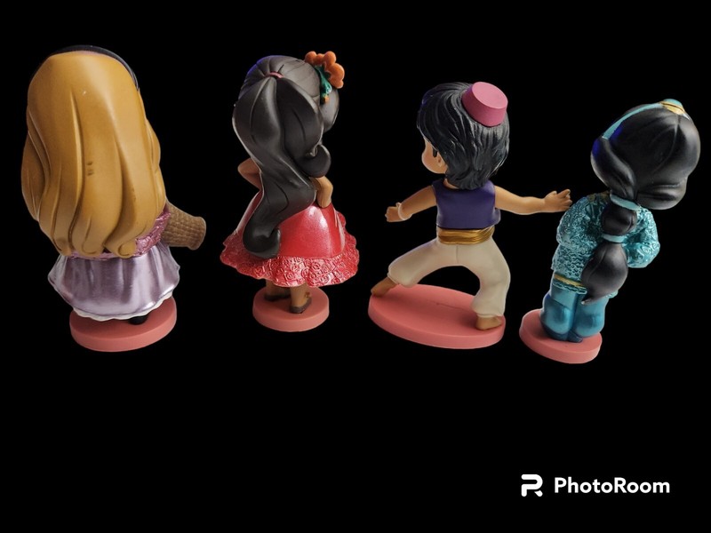 Disney Animators Various Character Collection PVC Cake Toppers Mini Figure 8 Lot gallery