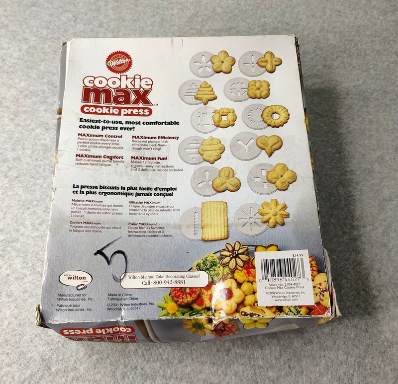 New Wilton Cookie Max Cookie Press gallery