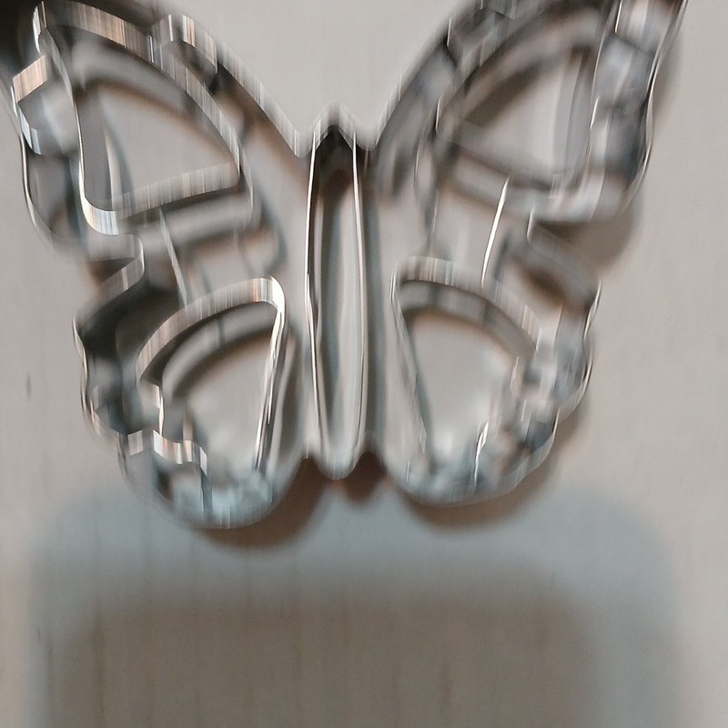 Bridgerton Netflix 2 Cookie Cutters Heart Cameo-Butterfly Stainless Steel 3x3.5 gallery
