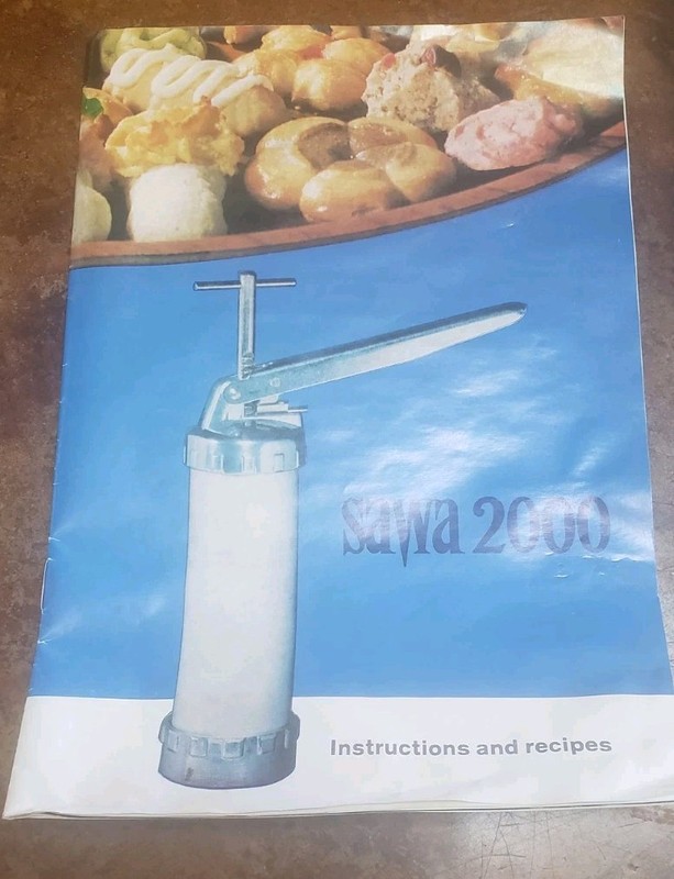 Vintage Sawa 2000 Deluxe Cookie Press Made In Sweden in Box gallery
