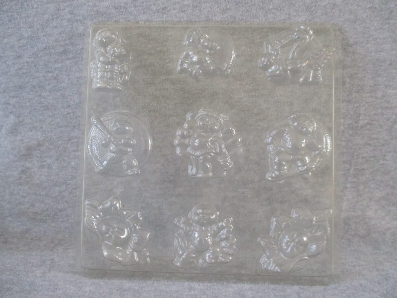Lot 2 Cabbage Patch Kids CPK Craftmaster Chocolate Candy Molds 1984 gallery