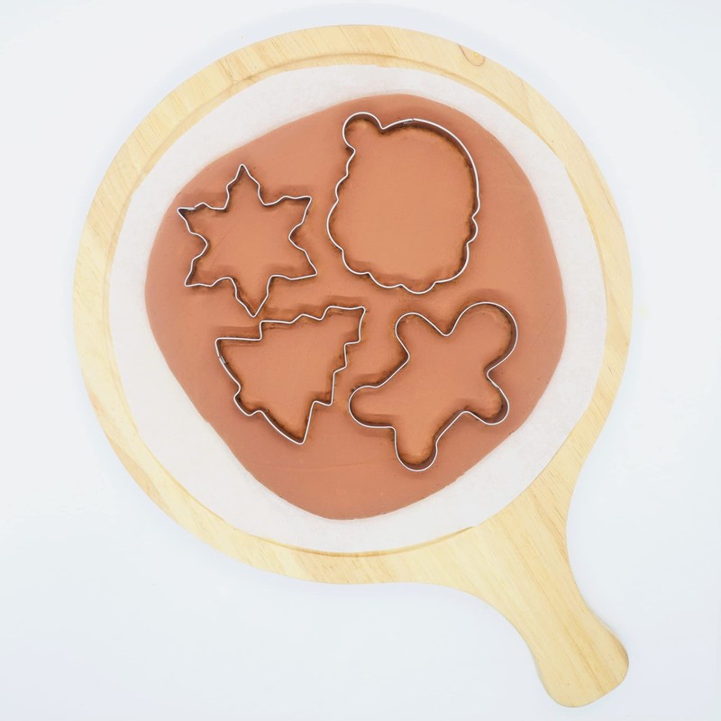 Large Christmas Cookie Cutters Set 6 Pcs Large Holiday Cookie Cutters Shapes Chr gallery