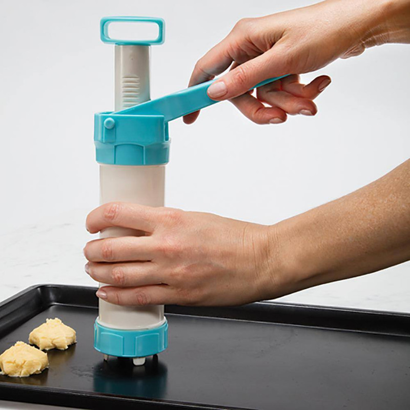 Hutzler 23-Piece Cookie Press and Decorating nozzles Food Decorator Set #3696 gallery