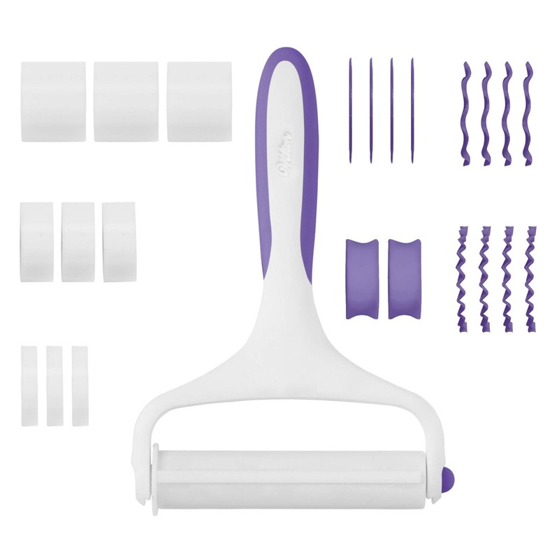 Wilton Fondant Ribbon Cutter Set - Create Fondant Ribbons For Cakes Cupcakes gallery