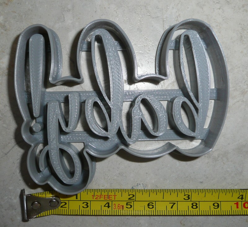 BABY WORD QUOTE GENDER REVEAL PARTY PREGNANCY BABY SHOWER COOKIE CUTTER PR2523 gallery