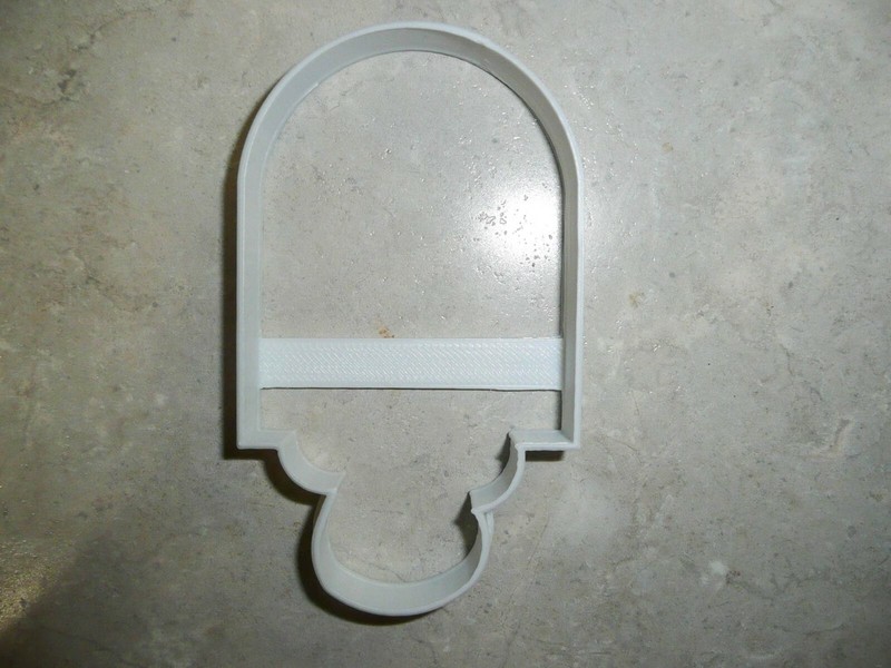 ICE POP OUTLINE FROZEN TREAT SNACK ON STICK JUICE COOKIE CUTTER USA PR3167