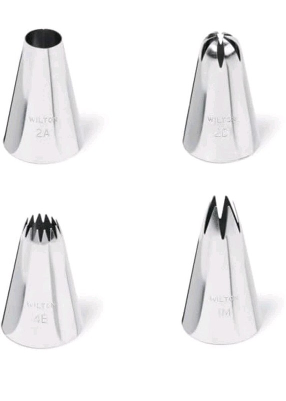 WILTON Cupcakes Decorating Set With Tips, Bags, Cupcake Liners Dots Stripes Lot gallery
