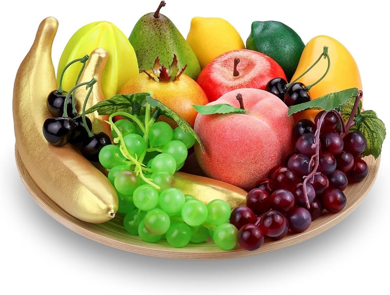 15 Pcs Fake Fruits Pa, Artificial Fruits for Decorat Home