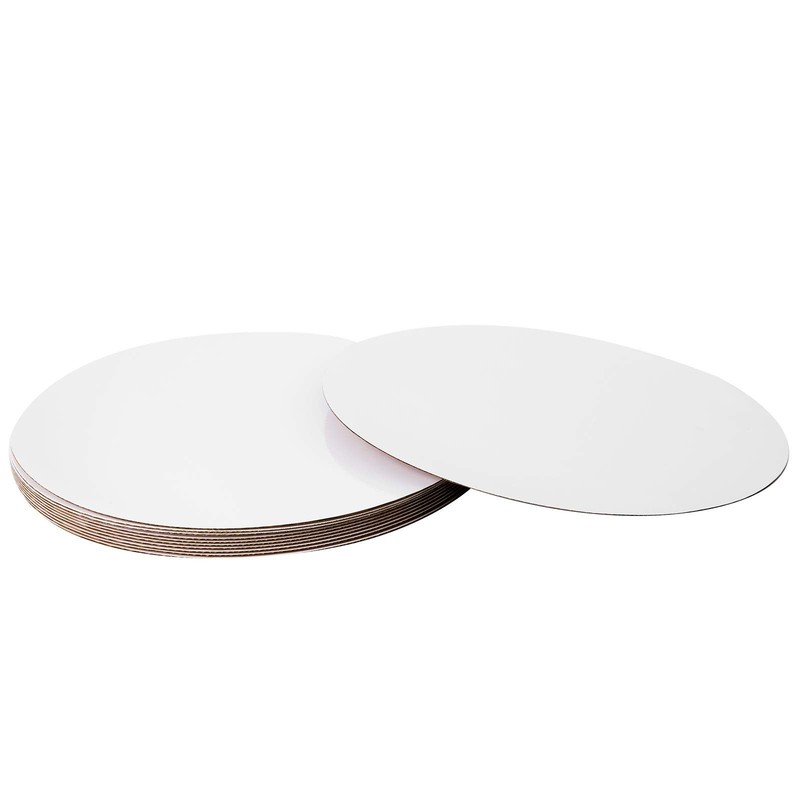 MORE [25pcs] 10" White Cakeboard Round,Disposable Cake Circle Base Boards Cak... gallery