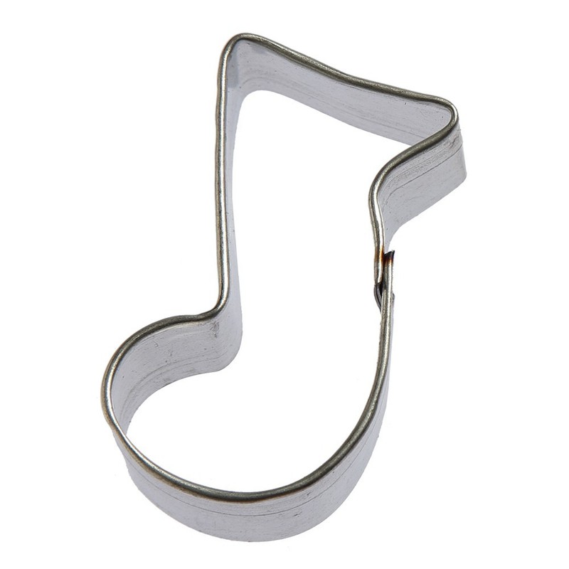 Mini Music Note 1.5'' Cookie Cutter Metal gallery