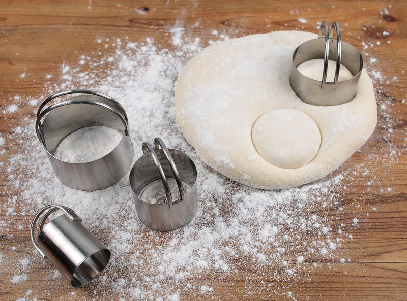 Endurance round Biscuit Cutters - Stainless Steel, Set of 4 | Nest for Easy Stor gallery