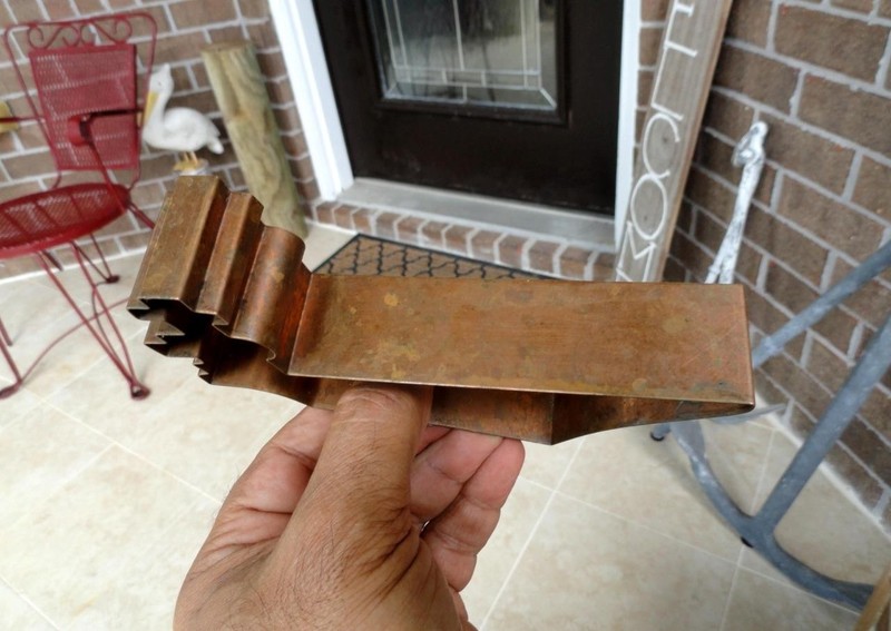 vintage COPPER AIRCRAFT CARRIER Cookie Cutter Mold gallery