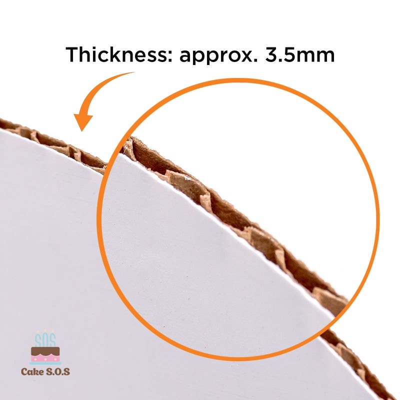 35 Pcs 12 Inch White Cakeboard Round Disposable Cake Circles Base Boards gallery