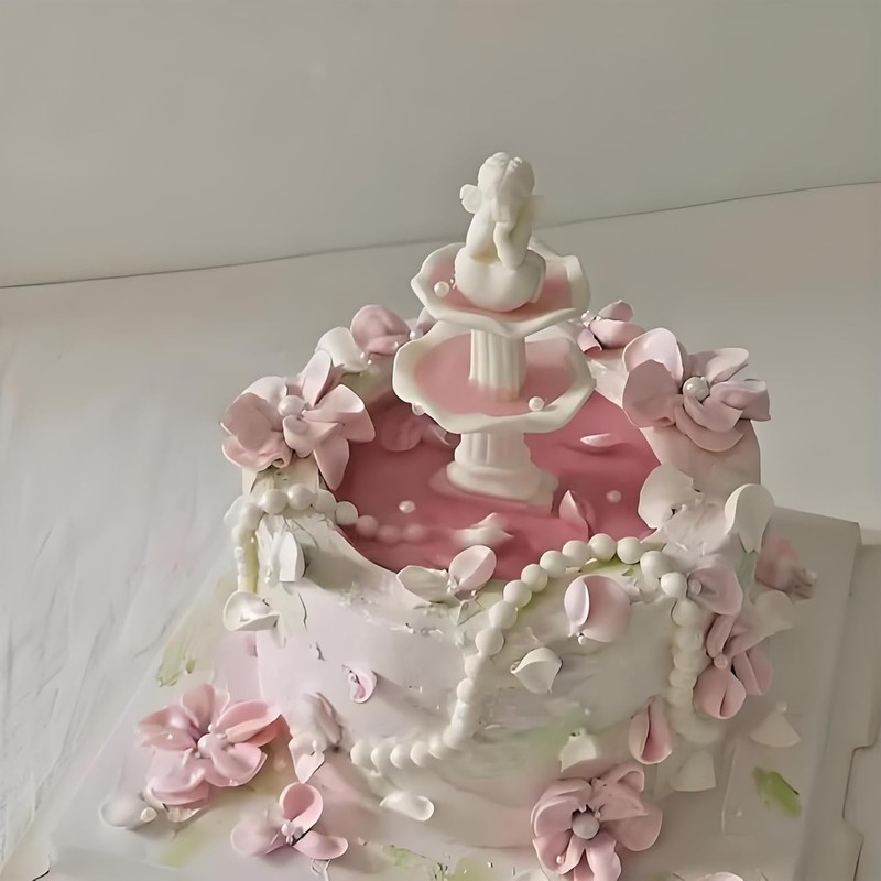 Classical Roman Pillars and Goddess Silicone Mold - Perfect for Decorating Cakes gallery