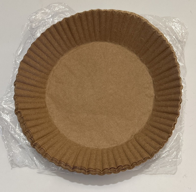 Disposable Paper Liner Mat For Round Air Fryer 2 Pack Of 50 For Baking And Grill