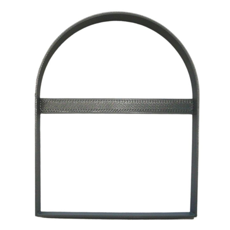 3.5 INCH ARCH SHAPE FRAME OUTLINE COOKIE CUTTER MADE IN USA PR5105