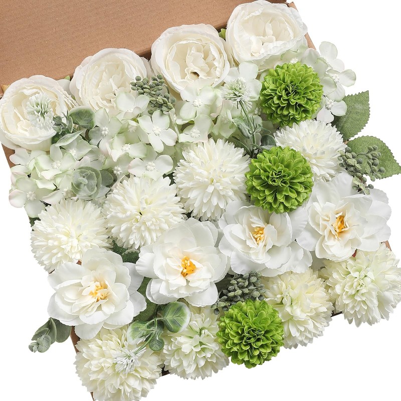 Serra Flora Artificial Flowers Combo DIY Centerpieces Wedding Bridal Arrangement