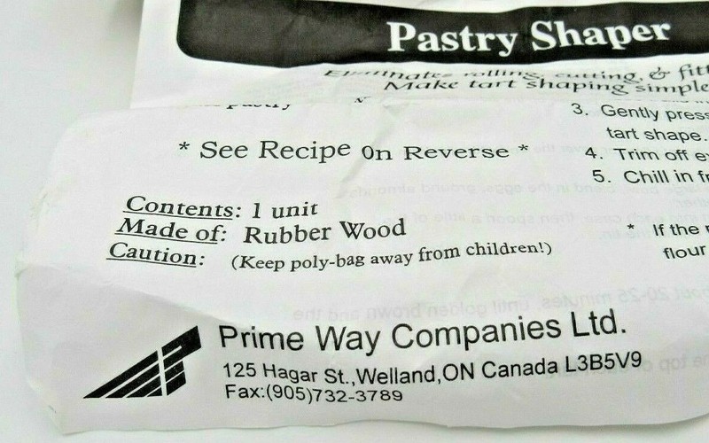 Pastry Shaper Prime Way Companies, New without Receipt gallery