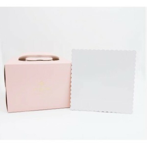 6 pieces Cake Box Sturdy Pink/blue Cardboard Cake Boxes Also for Pies, Pastries gallery