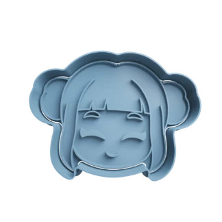 Zoey Head Guerreras Kpop Demon Hunters Cookie Cutter Fondant Biscuit Baking Tool