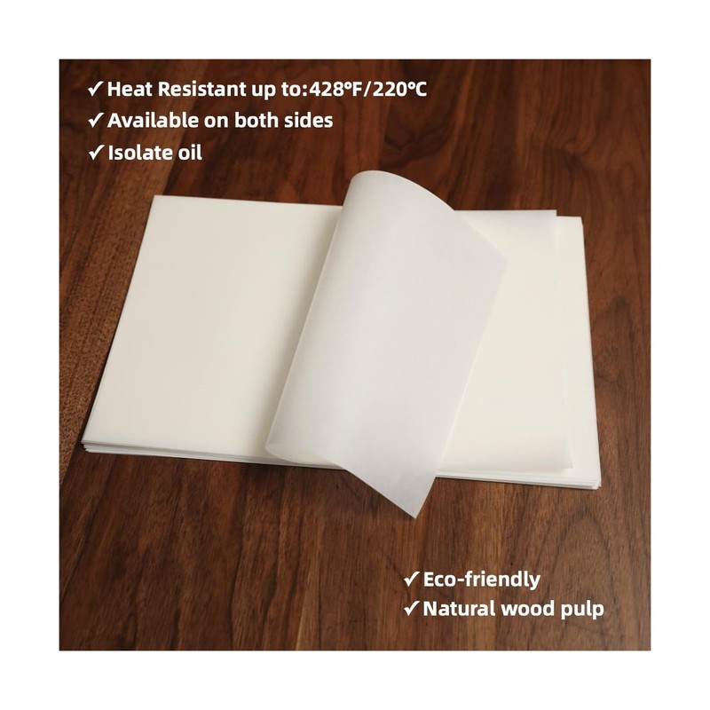1600/Case 18x26 Inch Full Size Baking Parchment Paper Bulk - Non-Stick & Grea... gallery