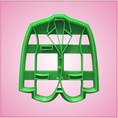 Green Jacket Cookie Cutter 3-1/2 inches tall