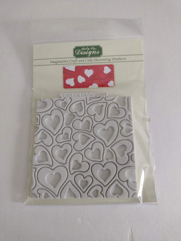 NEW Katy Sue Designs Stitched Alphabet Small Silicone Mould Mold Cake Decoratin